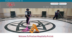 Desktop Screenshot of proclean.in
